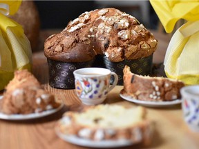 A traditional Italian Easter bread, Colomba di Pasqua, is made locally by Canova and available at 12667 125 St.