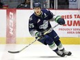 REGINA, SASK :  May 6, 2017  -- Seattle Thunderbirds Ethan Bear game 2 of the WHL championship series at the Brandt Centre in Regina. TROY FLEECE / Regina Leader-Post