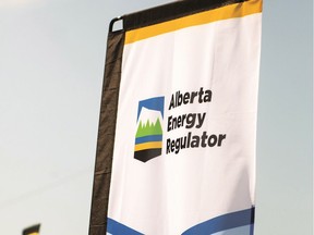Alberta Energy Regulator flag.