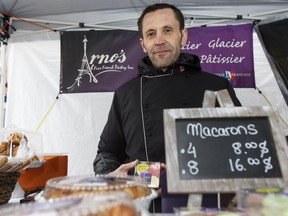 Market vendor Arnaud Valade is opening an Oliver area cafe called Arno's Fine French Pastry.