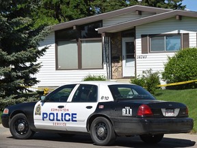 Edmonton Police are investigating the suspicious death of an infant boy that occurred May 28 at a house near 142 Avenue and 77 Street  in Edmonton. Photo taken May 29, 2017.