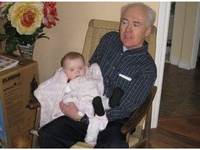 Frederick John Dunn, 67, the city's latest homicide victim, is pictured here with his great-niece.