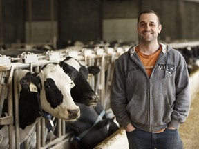 Lakeland Dairy owner Jeff Nonay speaks about the successes and challenges of being a dairy farmer in Canada at his family farm near LegaL in Sturgeon County on Friday, April 28, 2017.