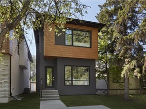 Skinny homes help meet buyer demand in established central Edmonton neighbourhoods, while aiding the city's push for increased densification.
