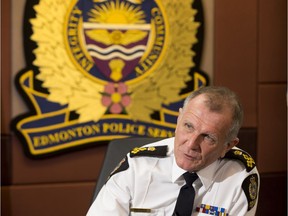 Police chief Rod Knecht says the speed limit on the Anthony Henday right road is too low
