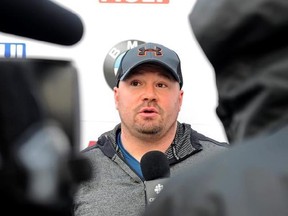 FILE - In this Friday, Dec. 16, 2016 file photo, driver Steven Holcomb, of the United States, talks with reporters in the finish area after winning the mens two-man bobsled World Cup race in Lake Placid, N.Y. Olympic bobsledding champion Steven Holcomb had prescription sleeping pills and alcohol in his system when he was found dead last month, according to toxicology report provided to his family and USA Bobsled and Skeleton. (AP Photo/Hans Pennink, File)