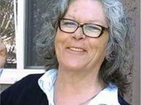 Ashley Harcus, 65, was walking near Jasper Avenue and 115 Street on Tuesday when she was struck and killed. Her family is raising money for cremation and an urn.