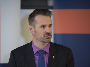 Athabasca University president Neil Fassina.