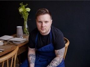 Chef David Leeder is part of Culinary Lab, a dining series to promote Edmonton. Photo by Christina Riley.