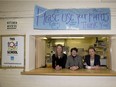 From the left, Kelly Kowalchuk, her mother, Carol Kowalchuk, and sister, Kristine Kowalchuk, run Food for Thought school nutrition program in Edmonton.
