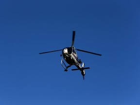 The Edmonton Police Service's Air-1 in service on Oct. 7, 2015.