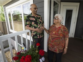 Chacko and Mary Thomas. Mary, a nurse, arrived in Edmonton in late 1967, one of the first of a new wave of skilled immigrant to take advantage of Canada's racially-neutral "points system" for immigration.