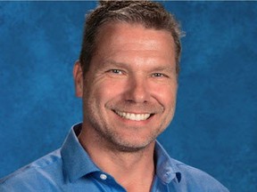 Kevin Knoblock, a 50-year-old teacher from Stony Plain Central School, has been identified as the victim of a motorcycle crash west of Stony Plain Monday night. (Stony Plain Central School)