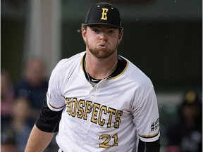 Edmonton Prospects pitcher Noah Gapp.