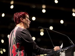 Ruth Kelly was the United Way Alberta Capital Region's campaign chair in 2015. Here she is seen at the campaign launch at the Shaw Conference Centre.