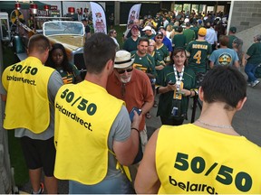 The Edmonton Eskimos will announce the winner of the largest CFL 50/50 jackpot Tuesday afternoon.