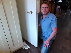 Tony Bulman, president of Fantom Door Hardware Canada, imports the Fantom Doorstop Solution, a door stop that uses rare-earth magnet technology to keep doors in place and prevent them from slamming.
