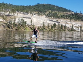 Grant Bennett loves the proximity to Lake Okanagan provided by the McKinley Beach master-planned community.