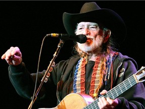 Willie Nelson performs Friday at Big Valley Jamboree on the outskirts of Camrose.