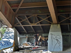 Residents living rough in Edmonton's river valley and other homeless people often need transition housing to help them get off the street.