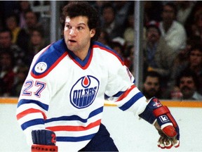 Former Edmonton Oilers forward Dave Semenko did not need to fight to be an intimidating presence on the ice. Semenko died on June 29 of pancreatic cancer.