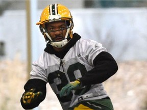 Edmonton Eskimos running back John White.