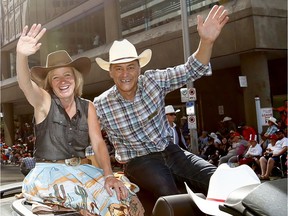 Premier Rachel Notley and Finance Minister Joe Ceci are just two of the NDP MLAs who made a point of being at Calgary Stampede this week.