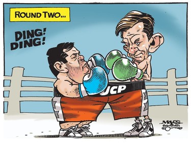 Jason Kenney and Brian Jean face off in Round Two of the unity battle.