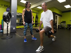 Angela deJong turned a fitness and diet program she developed for her dad, Terry Thachuk, into a new book called Reality Fitness.