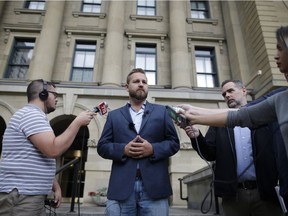 Derek Fildebrandt announces he is running for the UCP leadership.