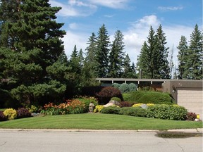 52 Quesnell Crescent in Quesnell Heights is one of six finalists for the Edmonton Journal Front Yards In Bloom 2017 Reader's Choice Award.