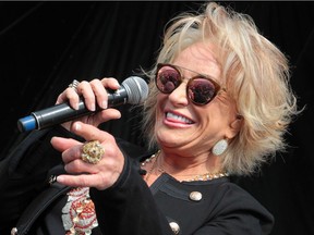 Country music star Tanya Tucker at Big Valley Jamboree Saturday.