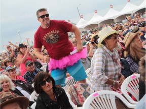 Tanya Tucker's fans were expressive in different ways out at Big Valley Jamboree Saturday.