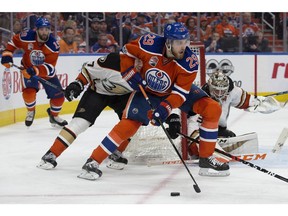 Leon Draisaitl's puck protection and passing skills rank among the NHL's elite.