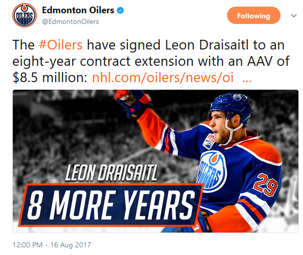 Lot Detail - Leon Draisaitl - 2017-18 - Edmonton Oilers - Practice