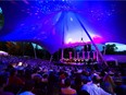 The Edmonton Symphony Orchestra playing at the amphitheatre in Hawrelak Park. This year's Symphony Under the Sky runs from Thursday, Aug. 31 through Sunday, Sept. 3.