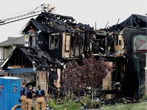 A home at 1040 Armitage Cres. was gutted by fire around 4 a.m. Tuesday, Aug. 22, 2017.