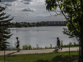 The infrastructure around Beaumaris Lake is a sore point for some Ward 3 candidates, who'd like to see Edmonton's largest stormwater pond improved.