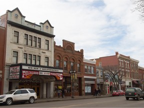 Whyte Avenue is one of Edmonton's best known heritage areas.