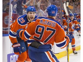 Leon Draisaitl shares funny story about practice with Connor McDa