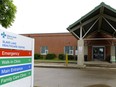 The Slave Lake Healthcare Centre in Slave Lake, Alberta on June 16, 2017.