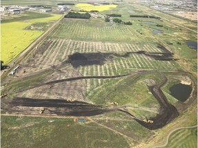 Construction has begun on the new Century Mile race track which is expected to open in 2019.