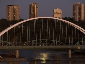 No word yet on when Edmonton residents will be able to travel across the new Walterdale Bridge.