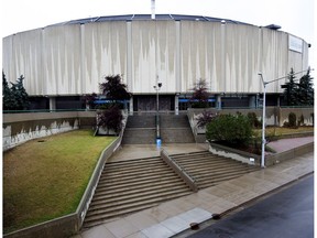 Northlands Coliseum, in Edmonton Wednesday Sept. 13, 2017.