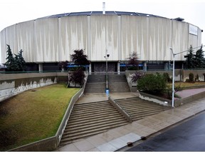 Northlands Coliseum, in Edmonton Wednesday Sept. 13, 2017.