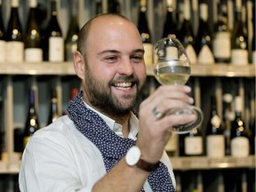 Ivan Dogliotti from Dogliotti 1870 vineyard poses for a photo at Color de Vino, 9606 82 Ave., in Edmonton on Wednesday, Sept. 20, 2017.