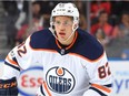 Calgary Flames v Edmonton Oilers

Edmonton Oilers defenceman Caleb Jones during NHL pre-season action against the visiting Calgary Flames on Sept. 18, 2017, at Rogers Place. Andy Devlin/Getty Images  ORG XMIT: 775028259

Not Released (NR)
Andy Devlin, NHLI via Getty Images