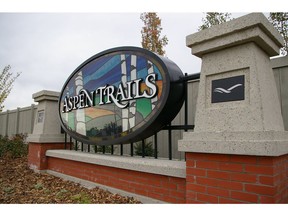 Aspen Trails is a mixed-use development in Sherwood Park that offers a variety of housing styles and nearby amenities.