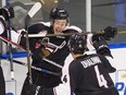 There hasn't been much for James Malm and the Vancouver Giants to celebrate so far this season, as they were blitzed 7-1 and 6-1 by the Victoria Royals to start the year.