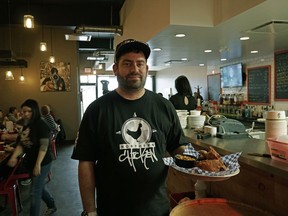 Chef Matt Phillips at the Northern Chicken restaurant (10704 124 St.) in Edmonton, which hosts a special celebration of chicken Sept. 26.